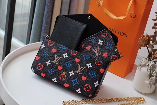 Louis Vuitton FELICIE POCHETTE M61276 black