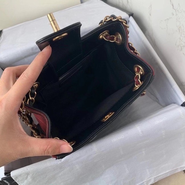 Chanel bucket bag AS2230 Black & Brown