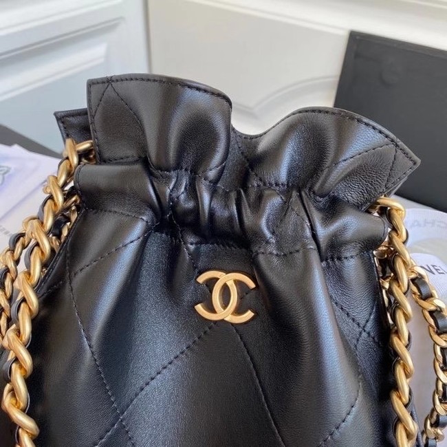 Chanel shopping bag AS2169 black