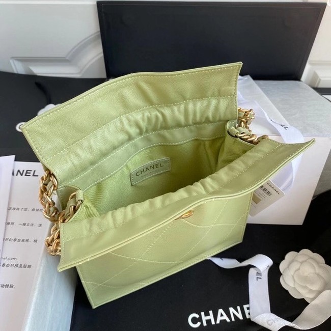 Chanel shopping bag AS2169 green