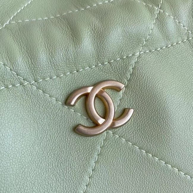 Chanel shopping bag AS2169 green