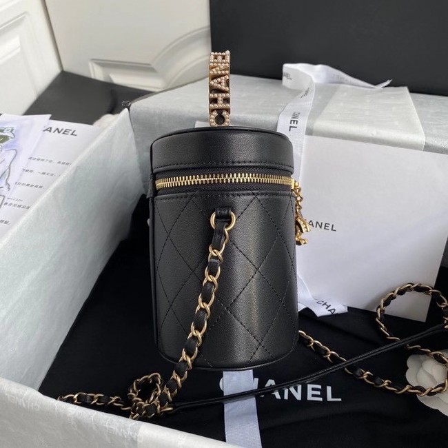Chanel vanity case AS2061 black