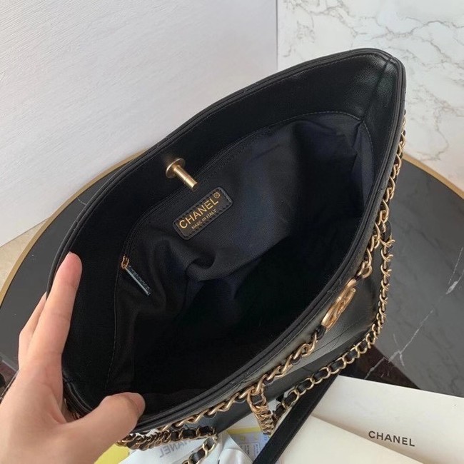 Chanel shopping bag AS2556 black