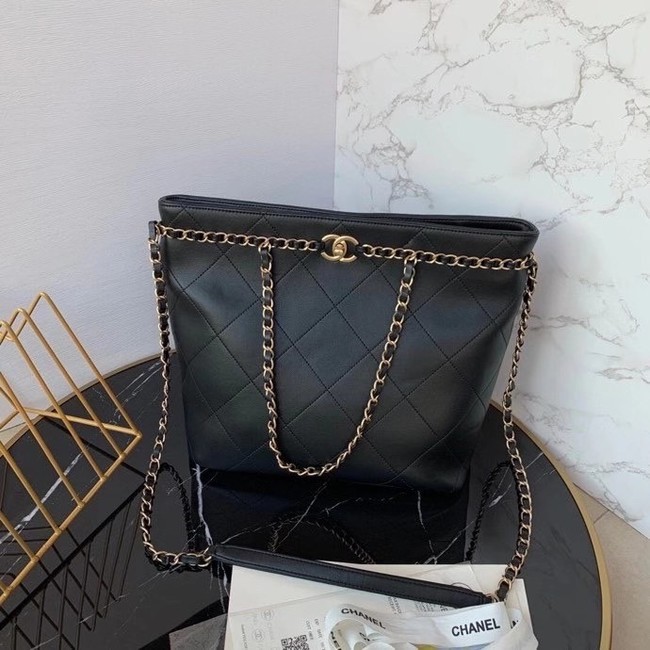 Chanel shopping bag AS2556 black