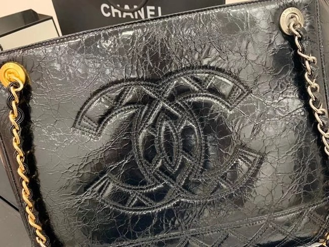 Chanel shopping bag AS1875 black