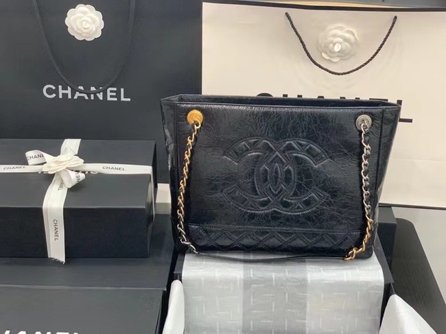 Chanel shopping bag AS1875 black