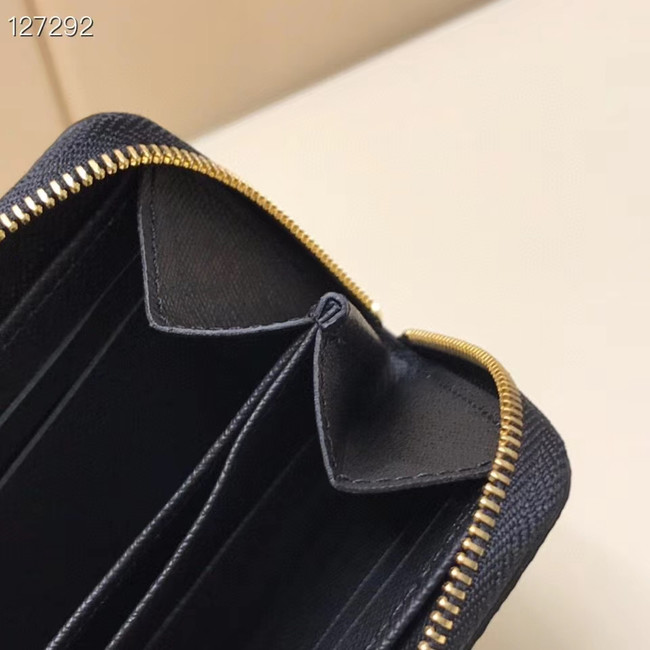 Louis Vuitton GAME ON ZIPPY COIN PURSE M80305 black