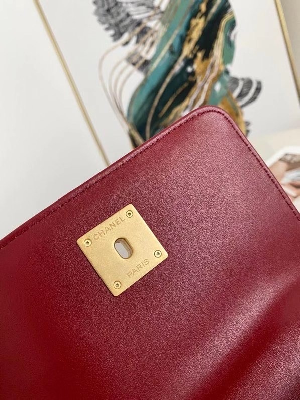 Chanel flap bag AS2259 Burgundy