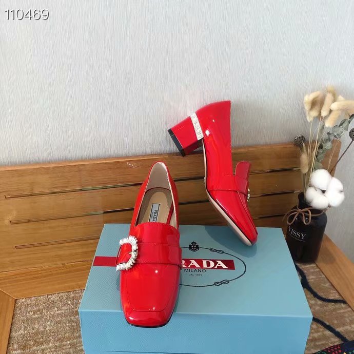 Prada shoes PD989YY-2 Heel height 5CM