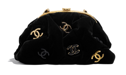 Chanel clutch AS2137 black