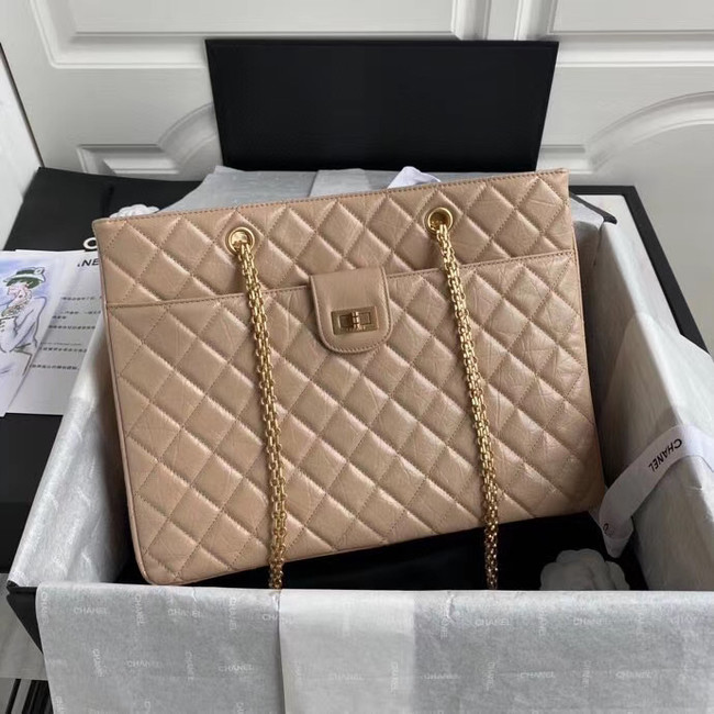 Chanel Original Lather Shopping bag AS6611 Beige