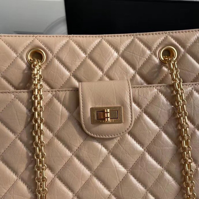 Chanel Original Lather Shopping bag AS6611 Beige