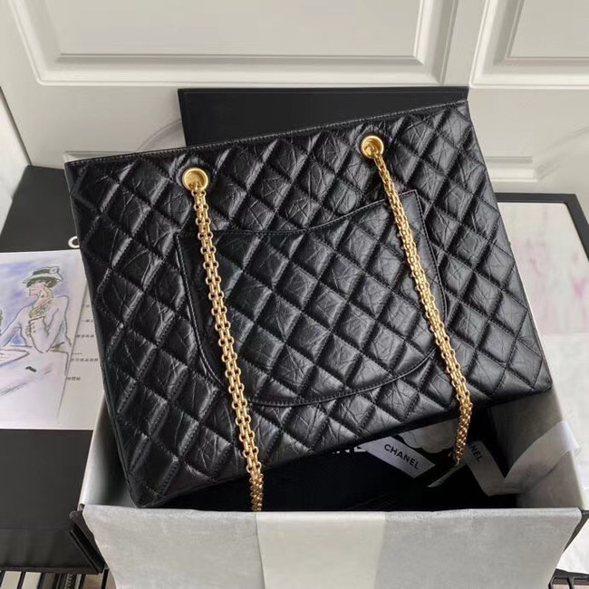 Chanel Original Lather Shopping bag AS6611 black