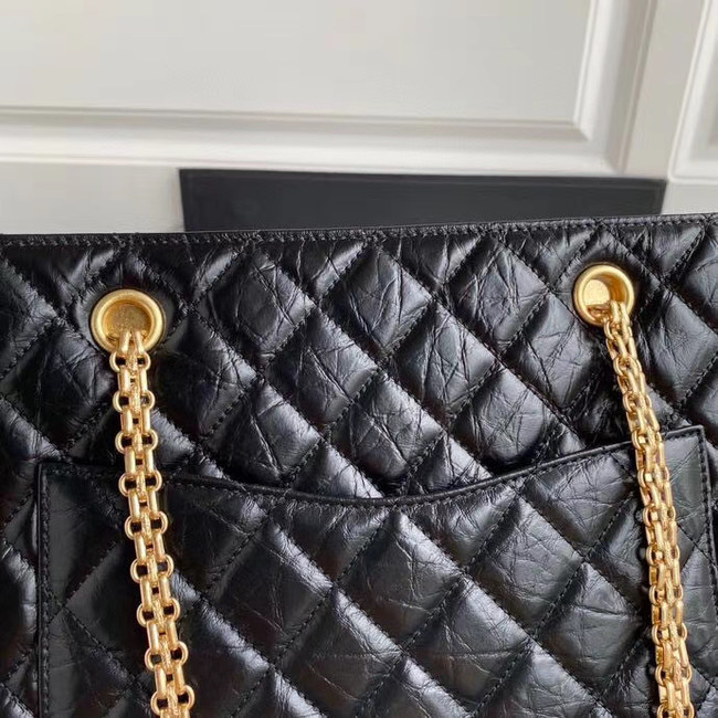 Chanel Original Lather Shopping bag AS6611 black