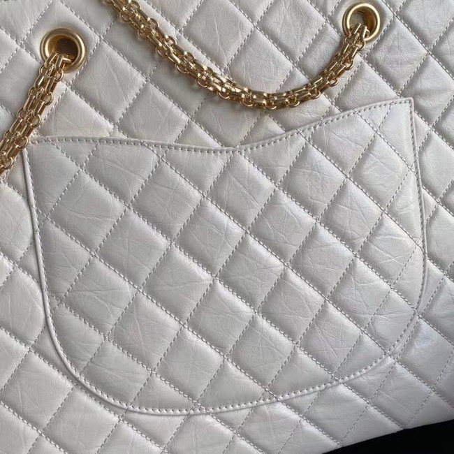 Chanel Original Lather Shopping bag AS6611 white