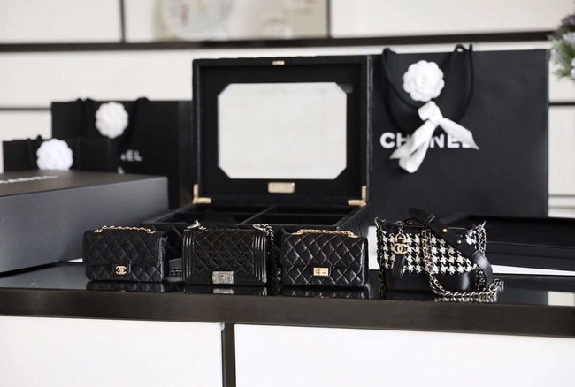 Chanel  Mini five piece set  AS1949 black