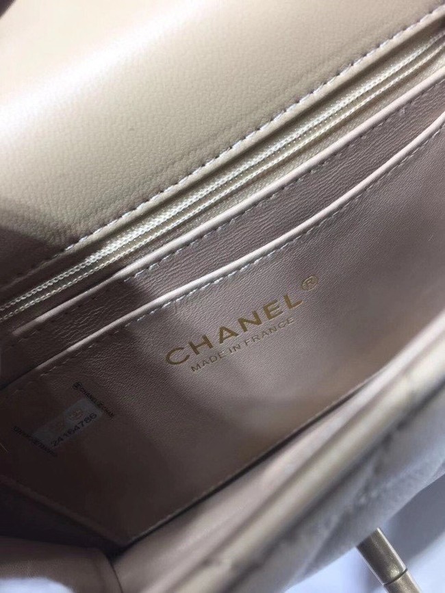 Chanel small tote bag 8817 Khaki