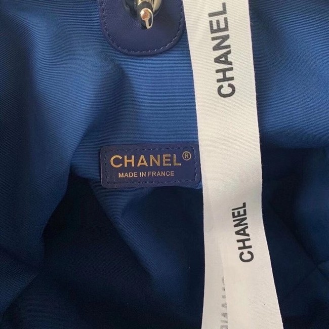 Chanel large hobo bag AS2292 Navy Blue