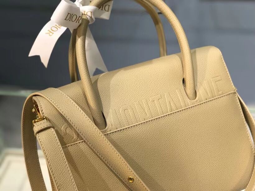 DIOR MEDIUM ST HONORE TOTE Grained Calfskin M9321UMBA Beige