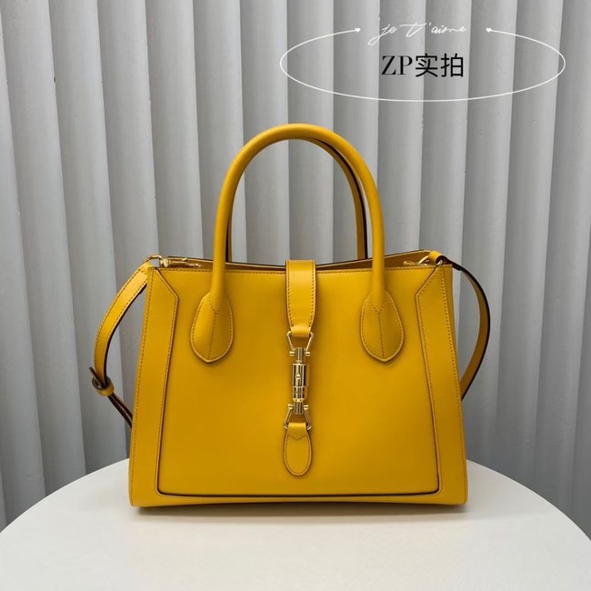 Gucci Jackie 1961 medium tote bag 649016 yellow