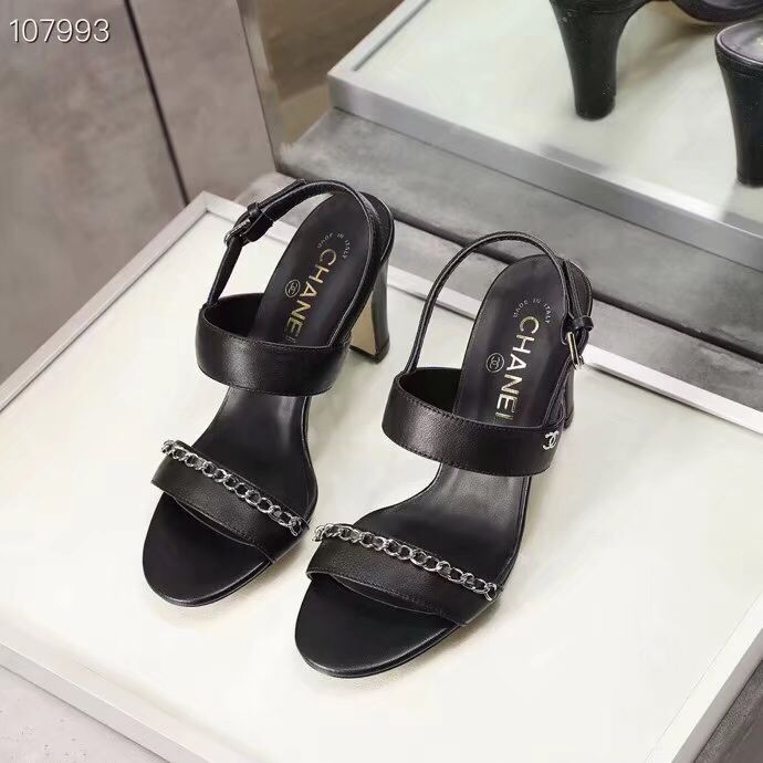 Chanel Shoes CH2616TZC-2 height 8CM Black