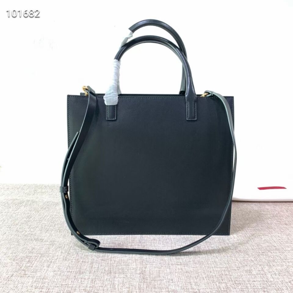 VALENTINO Origianl leather tote V2021 black