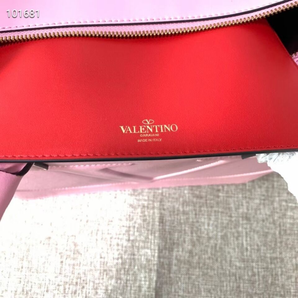 VALENTINO Origianl leather tote V2021 pink