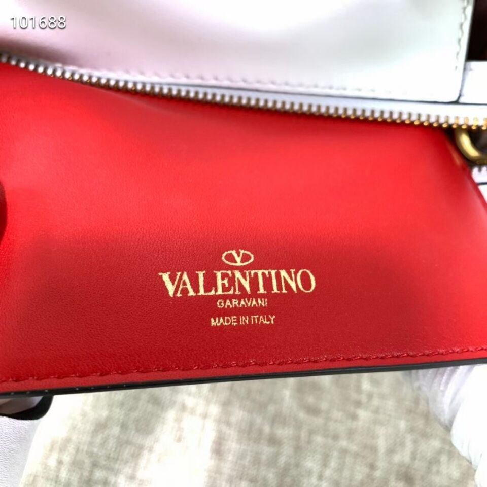 VALENTINO Origianl leather tote V2022 white