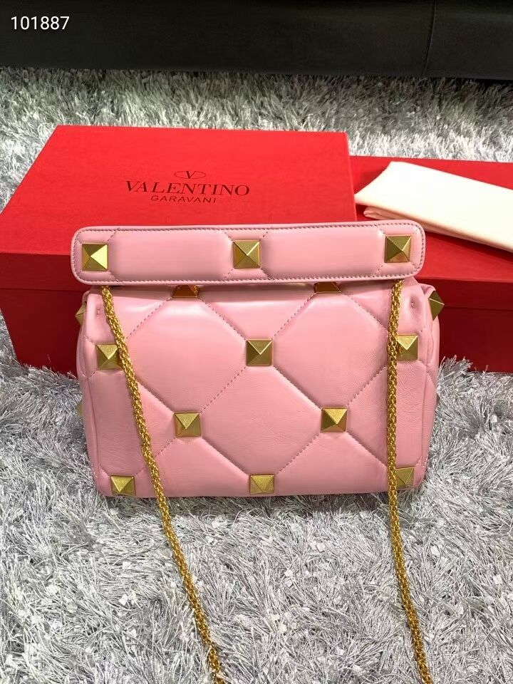 Valentino medium Garavani Roman Stud V2060 cherry blossoms