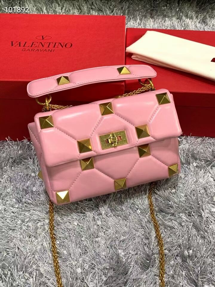 Valentino mini Garavani Roman Stud V2061 cherry blossoms