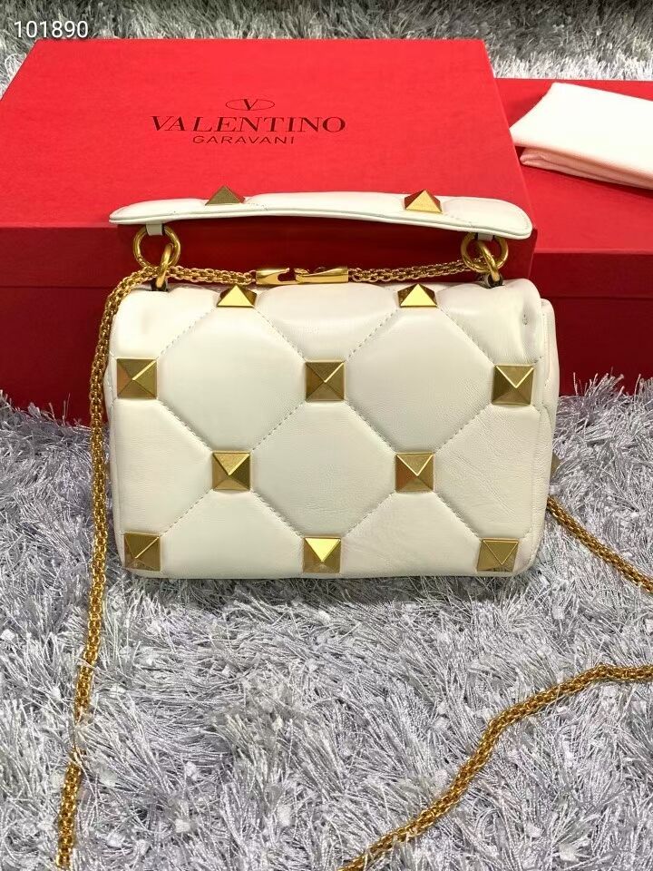 Valentino mini Garavani Roman Stud V2061 white