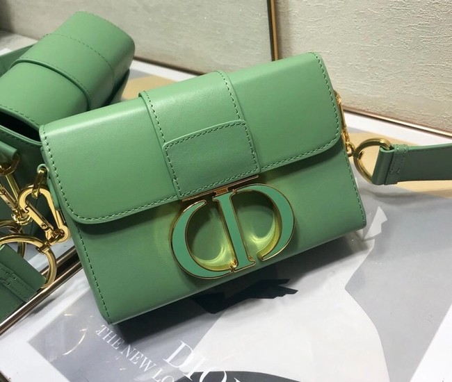 DIOR 30 MONTAIGNE BOX BAG Mint Green Box Calfskin M9204U