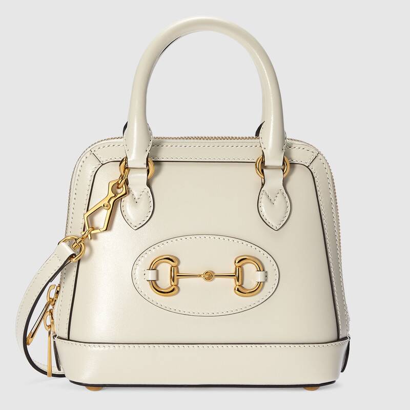 Gucci Horsebit 1955 mini top handle bag 640716 white