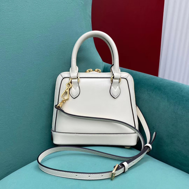 Gucci Horsebit 1955 mini top handle bag 640716 white