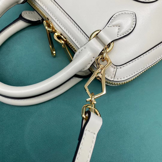 Gucci Horsebit 1955 mini top handle bag 640716 white