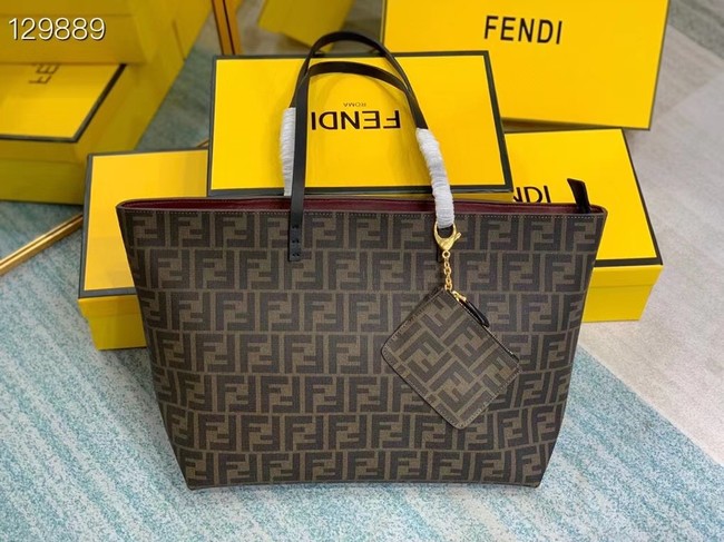 FENDI fabric bag 69555 Burgundy