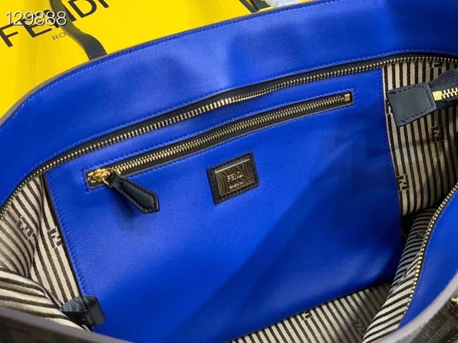 FENDI fabric bag 69555 blue