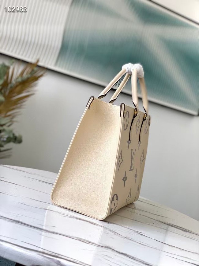 Louis Vuitton Original Onthego medium tote bag M45495 cream