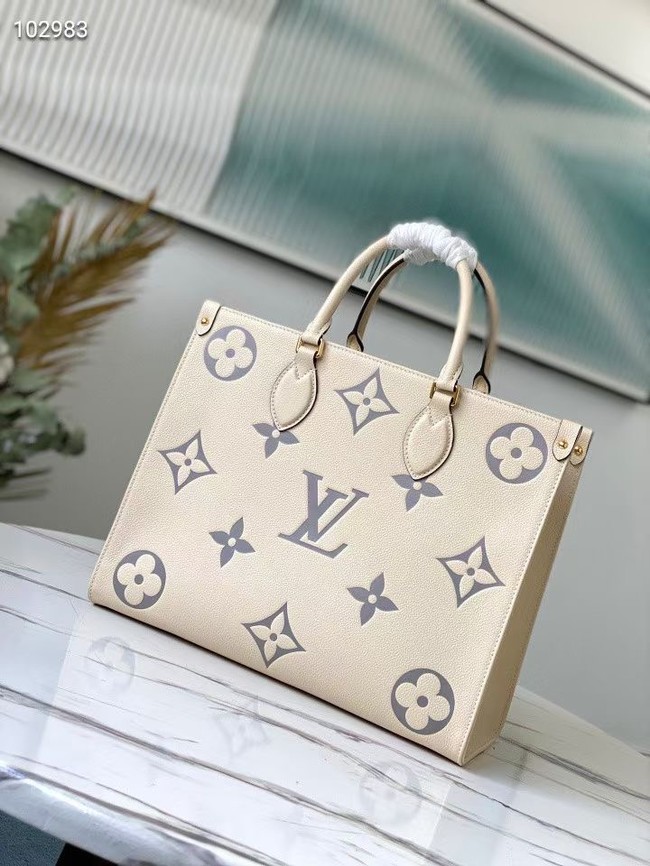 Louis Vuitton Original Onthego medium tote bag M45495 cream