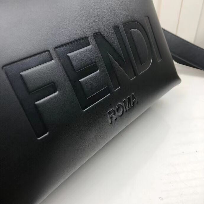 FENDI MEDIUM BY THE WAY leather Boston bag 8BL146A BLACK