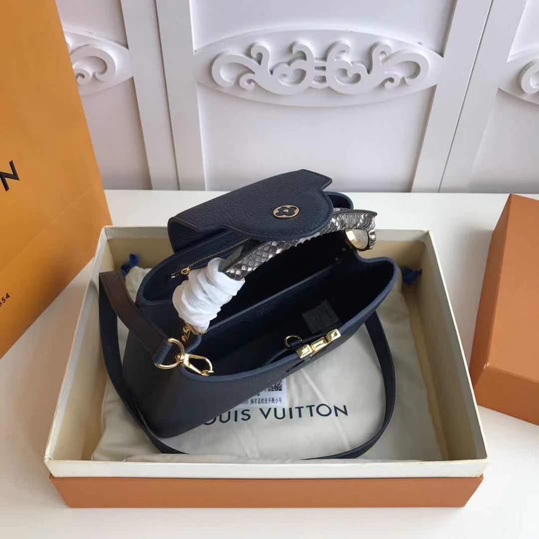 Louis Vuitton CAPUCINES PM M523867 Royal Blue