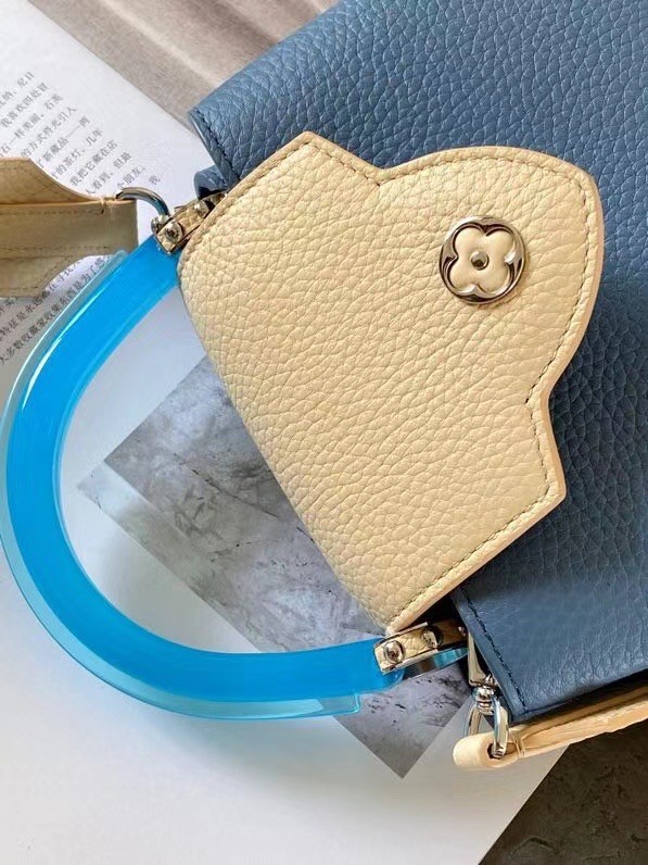 Louis vuitton CAPUCINES MINI M56072 LIGHT BLUE