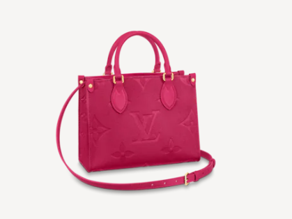 Louis Vuitton ONTHEGO PM - EXCLUSIVELY ONLINE M45660 Freesia Pink