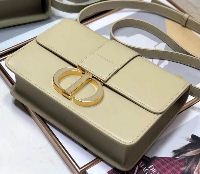 DIOR 30 MONTAIGNE BAG Beige Box Calfskin M9203UM