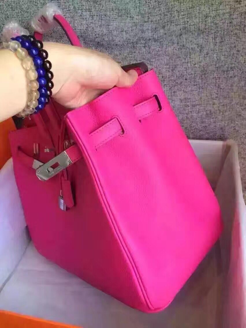 Hermes Birkin Bag Original Togo Leather 17825 Rose