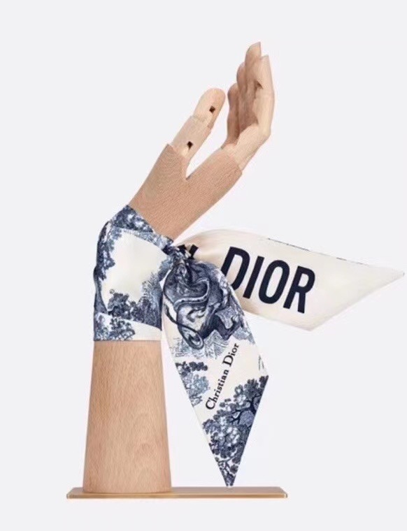 DIOR OBLIQUE MITZAH SCARF Silk Twill 85CDO