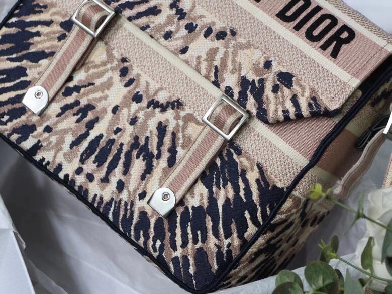 DIORCAMP BAG Dior Multicolor Tie & Dior Embroidery M1291