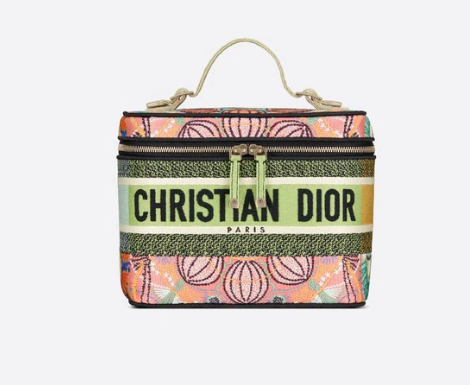 DIORTRAVEL VANITY CASE Multicolor Dior in Lights Embroidery S5480V