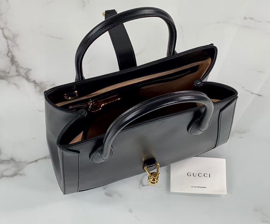 Gucci Jackie 1961 medium tote bag 649016 black