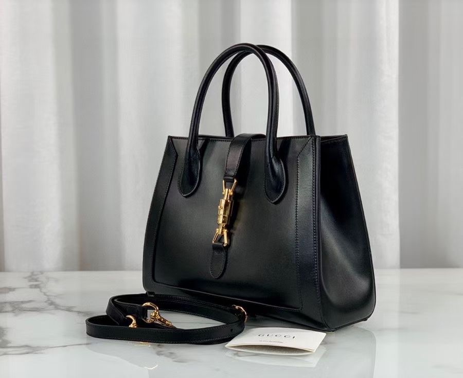 Gucci Jackie 1961 medium tote bag 649016 black